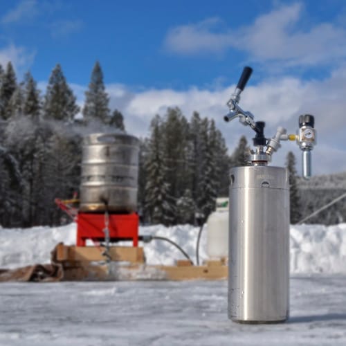 Machine à eau pétillante Mini fût 4L