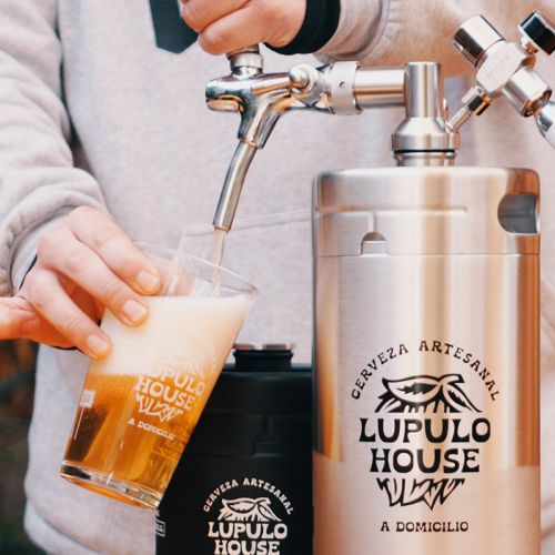 Tireuse à bière à tube droit