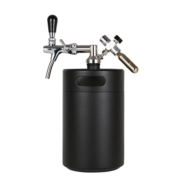 Mini lance à bière en acier inoxydable pour robinet italien de contrôle du débit