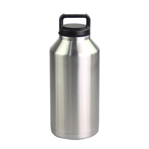 Growler à double paroi et à large ouverture avec bouchon de remplissage 1.89L