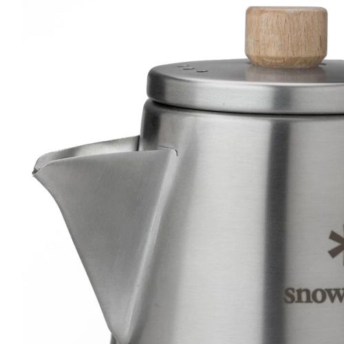Bouilloire de camping en acier inoxydable 1L