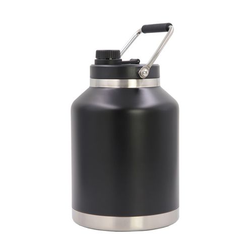 5Cruche à vide en acier inoxydable avec couvercle à vis et poignée 5L / Carafe isotherme / Pichet isotherme