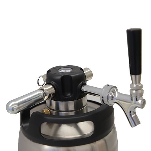 Robinet à bière en acier inoxydable à large ouverture / Lance de fût de bière