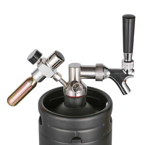 Robinet à bière classique Style américain mini fûts en acier inoxydable avec valve de pression fiable de 30psi
