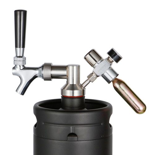 Robinet à bière classique Style américain mini fûts en acier inoxydable avec valve de pression fiable de 30psi