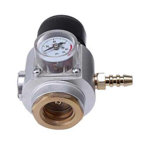 Régulateur CO2 commercial 90PSI pour bouteille de CO2 Sodastream (avec barrette 8mm)