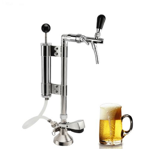 Robinet à bière en cuivre chromé avec contrôle de débit