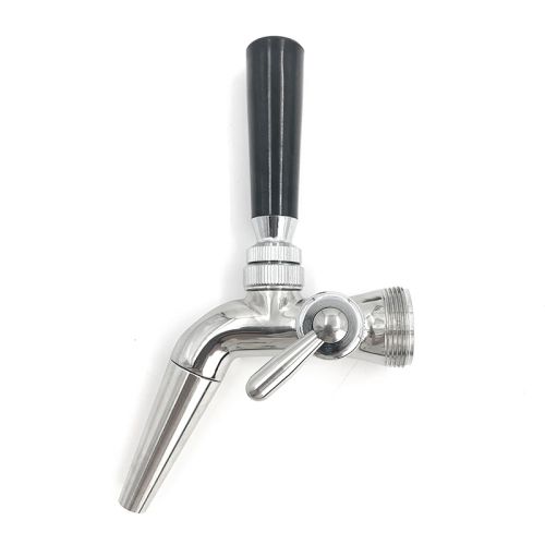 Robinet à bière en acier inoxydable avec bec long
