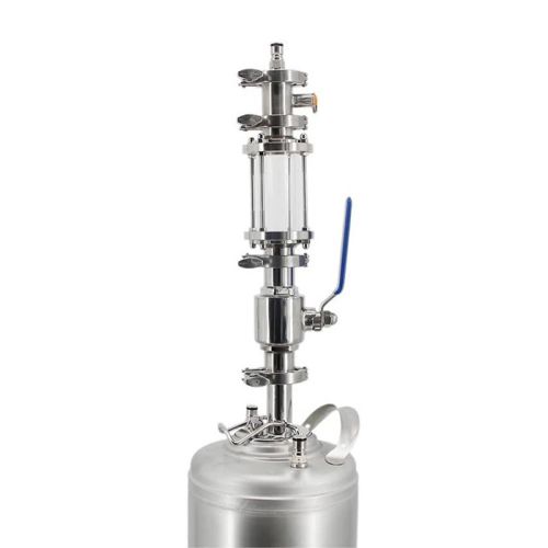 Couvercle pour fût Cornelius / Couvercle en acier inoxydable pour bonbonne Corny Keg
